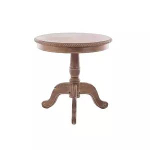 미국식 원형 거실 사이드테이블 탁자 사이드 까페 빈티지 인테리어 식탁 티 테이블 소품 원목