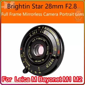 28mm F2.8 풀 프레임 렌즈 라이카 M M3 M6 M9 M10R M240 M11 모노크롬 브라이트 스타