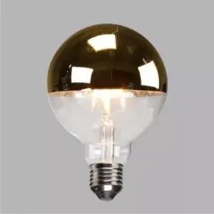 [데코] LED 전구 에디슨 볼구 램프 골드 미러 G95 4W