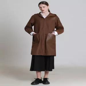 [르오트][르오트(LeOT)] 프리미엄 에디션 천연양가죽 후드 롱코트-사이즈 5577