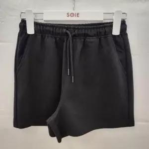 소이 HC22 4부 쿨 양면 셋업 바지 여아 여름용 블랙 허리끈 면 쿨 4부 바지 26M0752