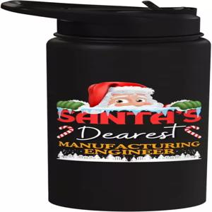 제조 엔지니어 크리스마스 직업 전문 산타 C 스테인리스 스틸 단열 물병