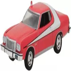 수집품 1976 그란 토리노 레드 화이트 스트라이프 스타스키와 허치 (1975-1979) TV 시리즈 할리우드 출시