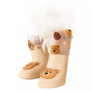 애완동물 실리콘 진돗개신발 장화 높은 4 부츠 야외 휴대용 방수 강아지 용