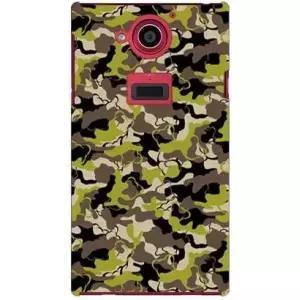 두 번째 스킨 MHAK CAMO_VER1 브라운/AQUOS Zeta SH03G/docomo DSH03GABWH193K536용