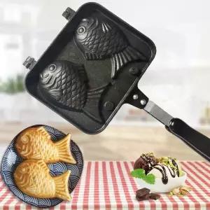 가정 붕어빵 기계 2구 메이커 잉어빵 간식 팬 만들기