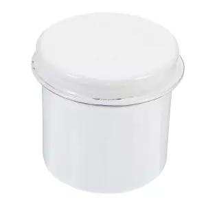 오쿠메이르 도자기 알코올 병 연고 상자 보관 뚜껑 면봉 디스펜서