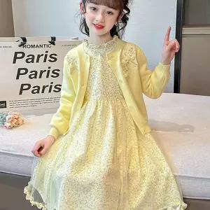 AC2550 여아 키즈 주니어 유아동 봄 가을 간절기 코튼 면혼방 라운드넥 긴팔