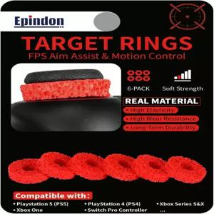 에핀돈 타겟 링 FPS 조준 보조 정밀 모션 컨트롤 PS5 PS4 Xbox 시리즈 X/S One 스위치 프로 컨트롤러 PC