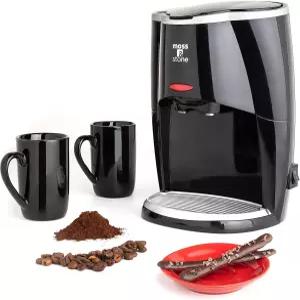 머그잔이 포함된 모스 앤 스톤 미니 드립 커피 메이커5온스 머그잔 컵 2개가 작은 포트 메이커드립 2개와