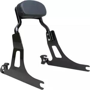 YHMOTO 할리 다이나 스트리트 밥 FXD FXDB FXDL FXDLS 20062017 블랙용 절단형 승객 등받이 시시 바