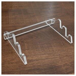 실홈 리드 네온 라이트 사인 브래킷 아크릴 홀더 베이스 테이블 스탠드 투명 이젤 홈 오피스 학교 미술 전시