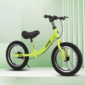 밸런스 바이크 소형 선물 블랙 연습 상품 미니 매트 페달없는 14인치 패달없는