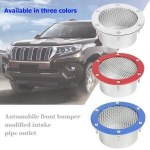 76mm ID 에어 덕트 그릴, 차량 범퍼 통풍구, 냉기 흡입용으로 설계됨