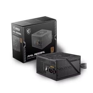 MSI MAG 650W 블랙 A650BNL PFC 80 액티브 PLUS 브론즈 OCP