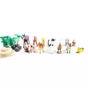 인지발달 가축 동물 피규어 세트 특대 신제품 교육 홈데코 완구