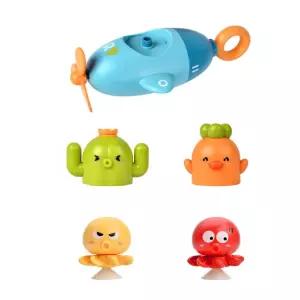 잠수함 물총 유아용 감각발달장난감 소근육 호기심 아기달래기 언어