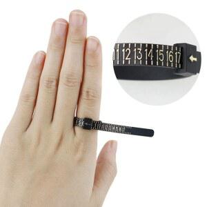 UK US EU HK JP RING FINGER SIZING TOOL MENT NCE BELT SIZE SIZER JEWELRY MEASU MEASURING CIRCUMFE