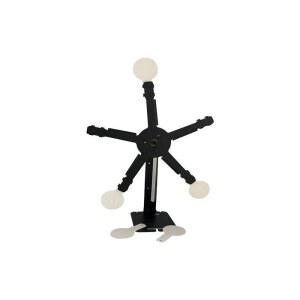 비비탄 표적 타겟 사격창 스테인리스 풍차 과녁판 연습용 움직이는 싱글 금속 게임 전자