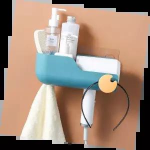 헤어드라이기거치대 미끄럼 방지 안전 고급형 공간 절약 스탠드 실내 욕실 정리 용품