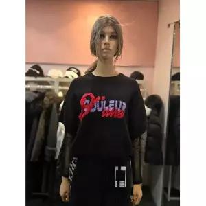 [에고이스트] 오버핏 반소매 레이어드형 니트 티 EQ4KL-266 675254