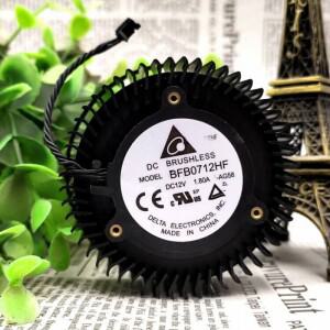 델타 BFB0712HF DC 12V 1.80A GTX670 공용 버전 그래픽 카드 터보 팬용 H 1개