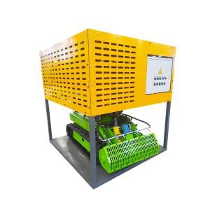 수중 고무 트랙이 있는 대형 준설기, 야외용 강철 파이프 청소용