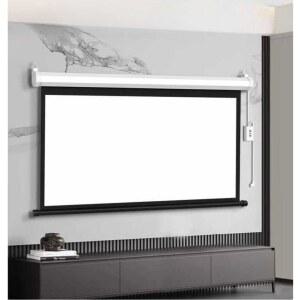 전동 스크린 100 밝은곳에서 매립 휴대용 빔스크린 169 72인치 스탠드 60인치