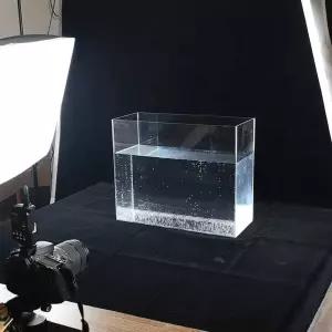 거북이 수조 탱크 상자 어항 특수 R 아크릴 파충류