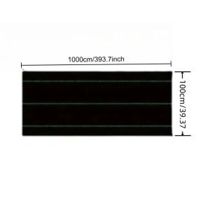 잡초 제어에 사용, 제어를 위한 잔디 방지 그물 지반, 농업용 커버 천, 온실 패드, 투수성