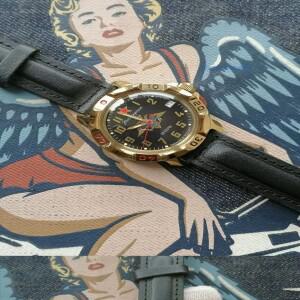 2025NEW 러시아 VOSTOK 군용 시계 긴급 사태 부서 사령관 기계식 남성용 방수 야간 조명