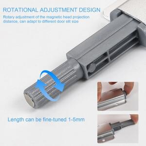 튼튼한 금속 푸시 투 오픈 캐치 캐비닛 문짝, 주방 옷장 하드웨어, 알루미늄 합금 자석 시스템, 댐퍼 버퍼