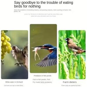 튼튼한 나일론 새 방지 그물, 다목적 닭장 및 정원 내구성이 뛰어난 다람쥐 장벽 - 설치가 용이함