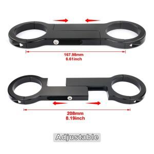 할리 스포스터 나이트스터 XL1200N 아이언 883 용 프론트 포크 스태빌라이저 브레이스 애프터 마켓 데이비