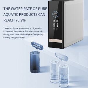 질리시 RO 정수기, 가정용 직수형 주방 수도꼭지 역삼투압 정수 2024 신형 Pro800-1000G