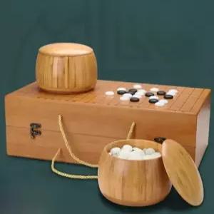 휴대용바둑판 세트 바둑알 원목 보드 접이식 테이블