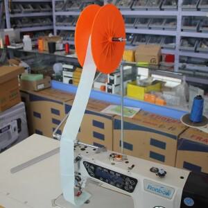 봉제 기계 스트레치 심 슬라이드 클라이밍 스트립, 엣지 벨트, 턴테이블 멀티 니들 수직 테이프 거치대 릴