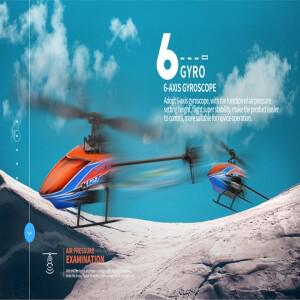 WLtoys K127 헬리콥터 2.4G 4채널 6축 자이로스코프 호버링 기압 고정 높이 단일 블레이드 미니 RC RTF VS