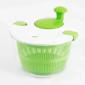 6L 스테인리스 샐러드 탈수기 과일 세척기 상추 가정용 및 파스타 주방 필수 도구(그린)에 적합합니다
