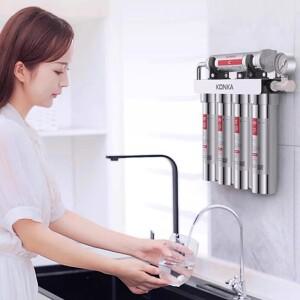가정용 직수형 주방 수도꼭지 전처리 필터 5단계 초미세 여과 정수기