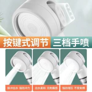 가압 필터 샤워 세트 정수 및 항균 노즐 여행 출장 호텔을 위한 휴대용 헤드