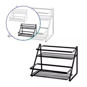 쌍문상회 깔끔한 욕실 미니 선반 2단 정리 거치대