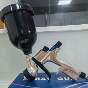 전문가용 스프레이 건, HVLP GTI Pro Lite 1.3mm 페인트 600ml 용량, 자동차, 가구, 프라이머, 바니시 및