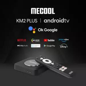 Mecool KM2 Plus 스마트 TV 박스 Netflix 4K Amlogic S905X4 안드로이드 11 DDR4 2GB 16GB SPDIF WiFi