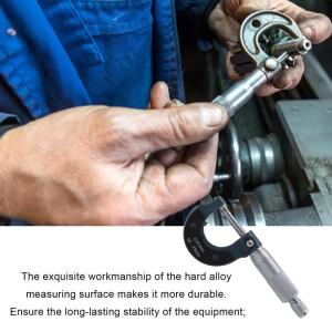 정밀 마이크로미터 정확한 합금 게이지, 명확한 체중계 켈리퍼 해상도 두께 작업용 산업용 도구