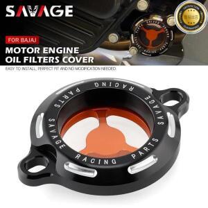 BAJAJ Pulsar 200NS 2012-2020 Dominar 400 NS RS AS 오토바이 액세서리 클리어 캡용 엔진 오일 필터 커버