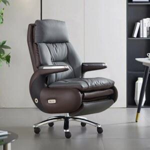 중역 의자 임원 사장님 팔걸이 대형 등받이 컴퓨터 마사지 CEO 레드 책상 오