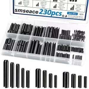 가정용 개선 자동차 수리를 위한 230Pcs 롤 핀 세트 SAE 116 564 332 18 532 316 732 132 14 516 38 인치