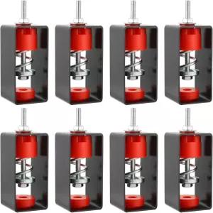 FLKQC 8팩 천장 스프링 진동 차단기 걸이 AC 에어 핸들러 침실 극장 스튜디오용 방진 110파운드 용량