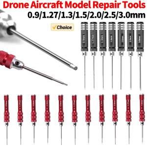 0.9mm 1.27mm 육각 드라이버 세트 공구 키트 FPV 레이싱 드론 헬리콥터 비행기 자동차 보트 RC 부품용